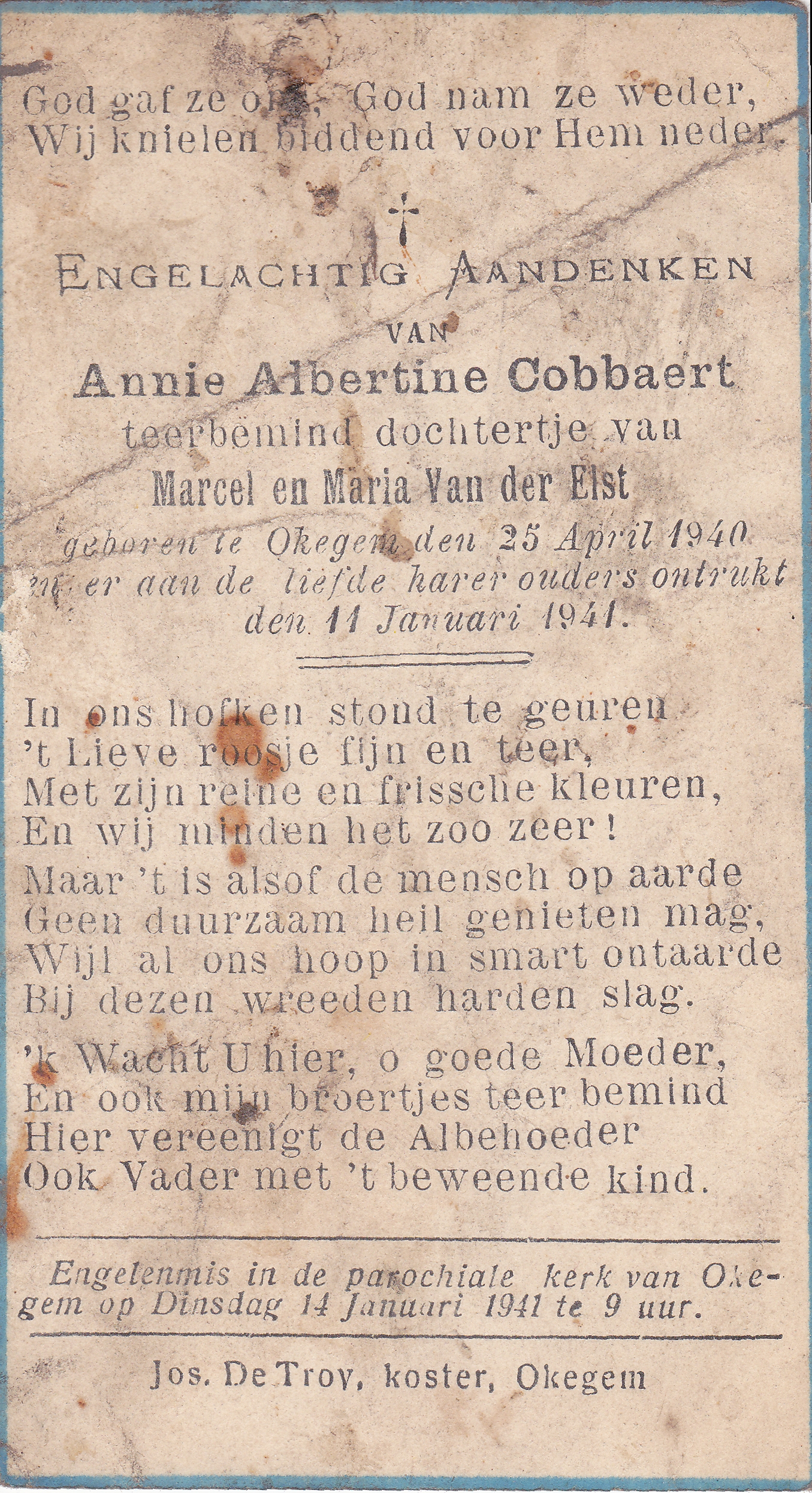 Cobbaert Annie Albertine
