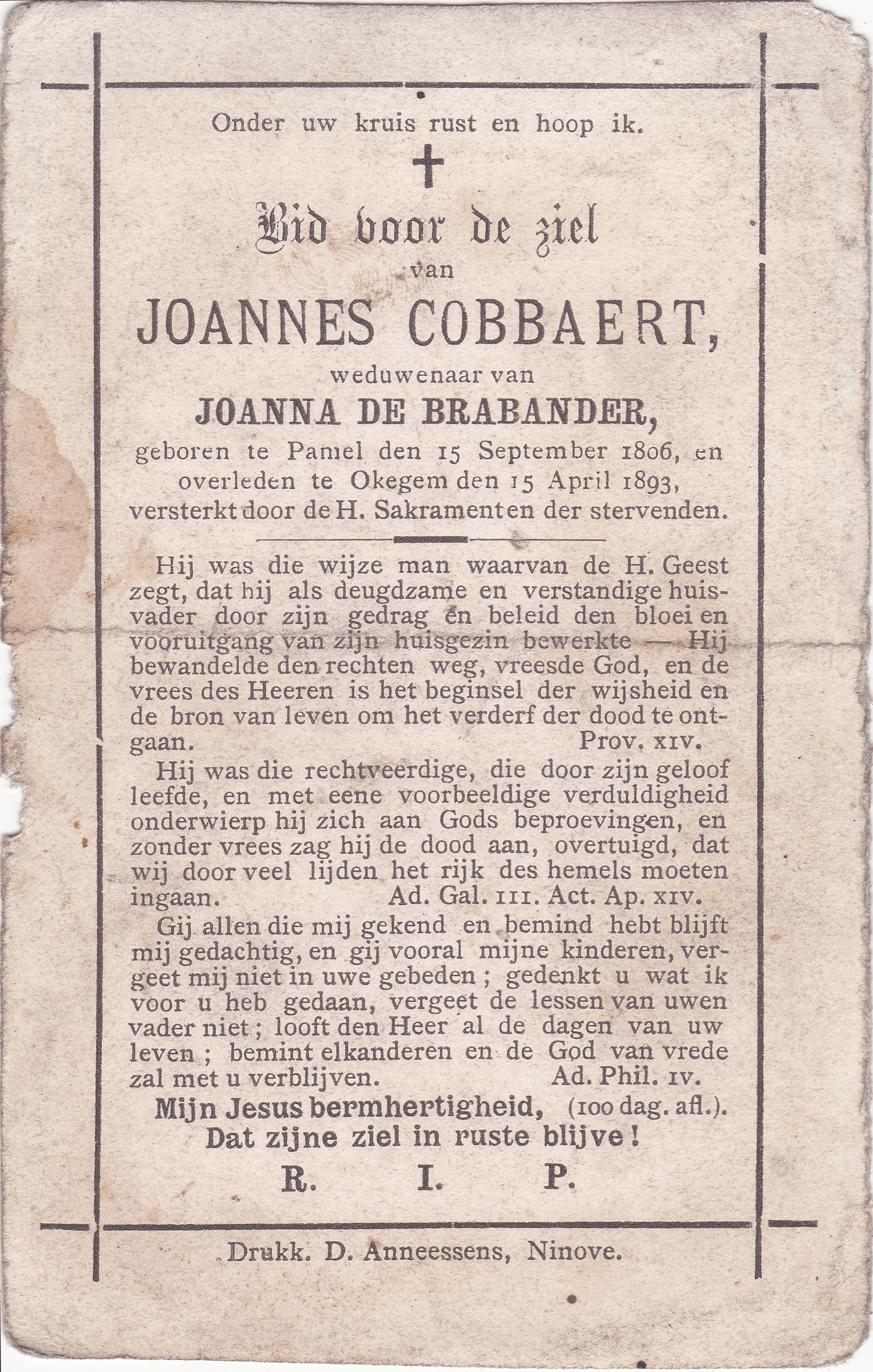Cobbaert Joannes