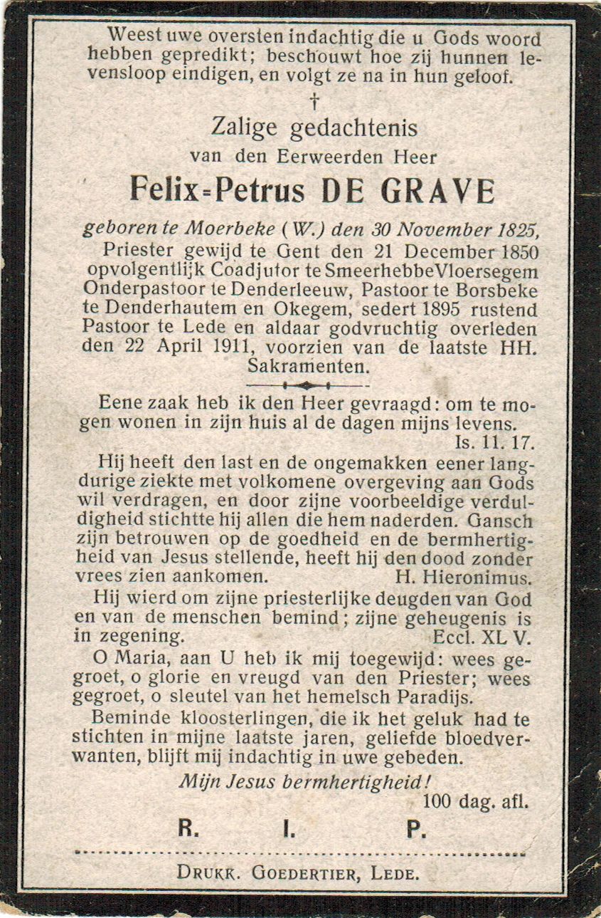 De Grave Felix Petrus