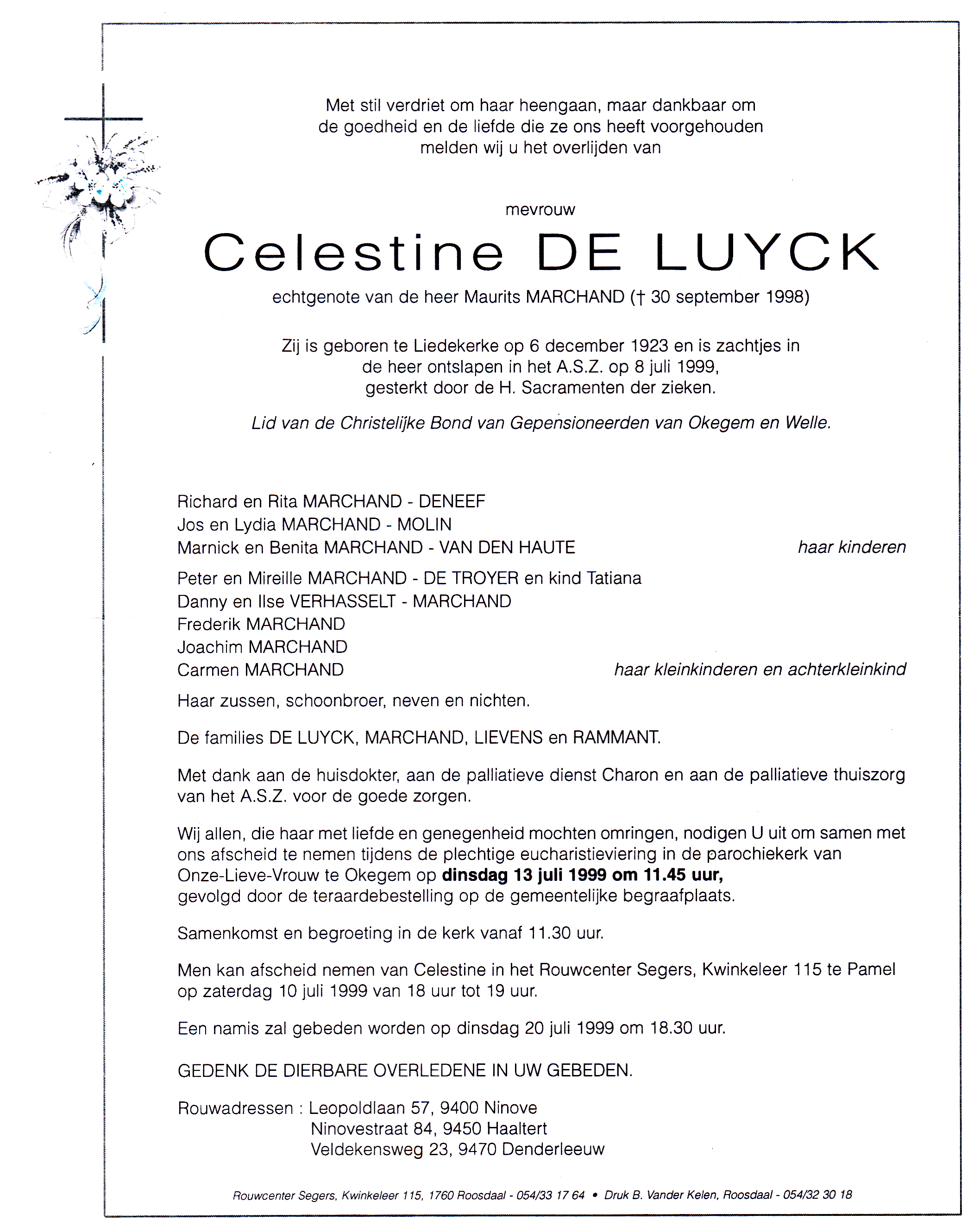 De Luyck Celestine 