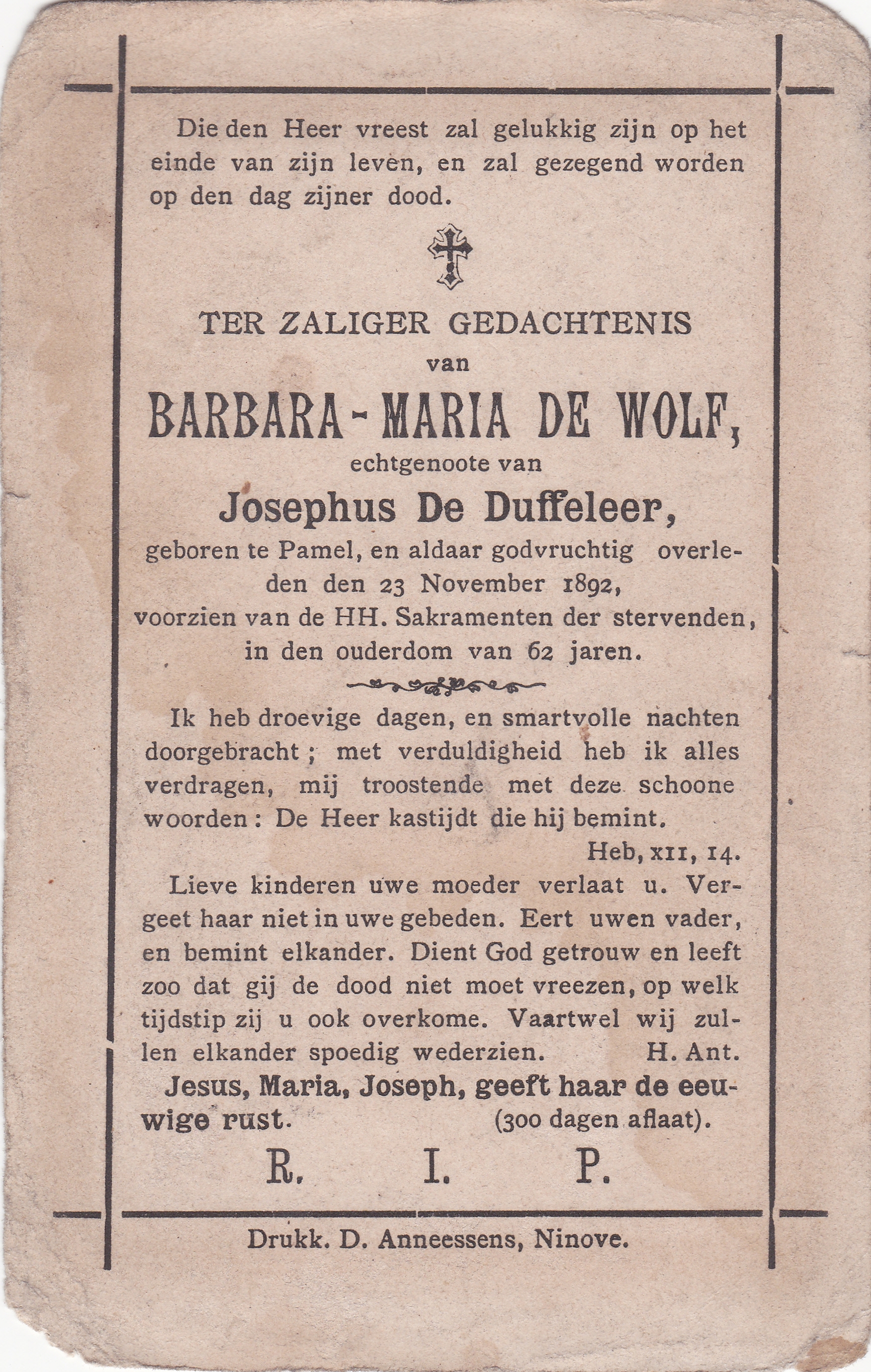 De Wolf Barbara Maria