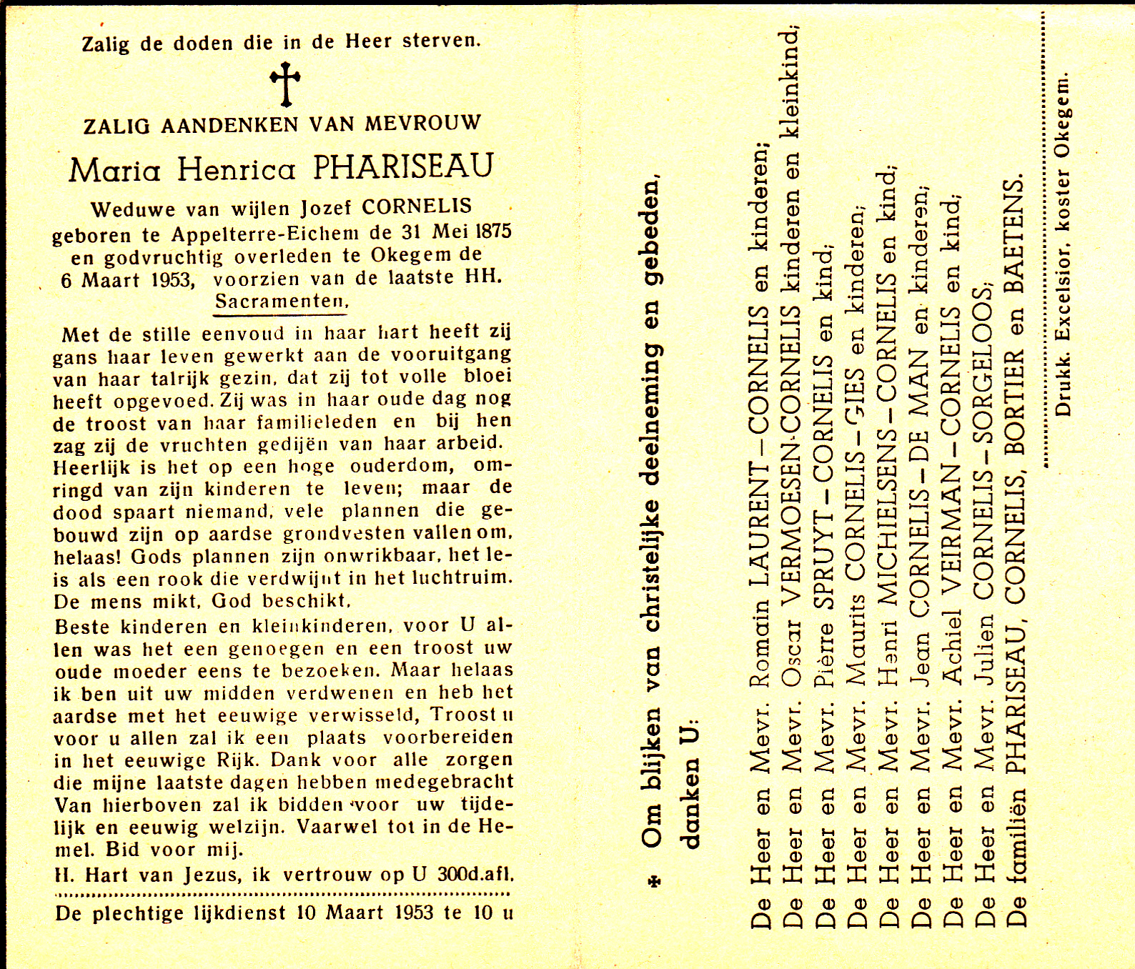 Phariseau Maria Henrica