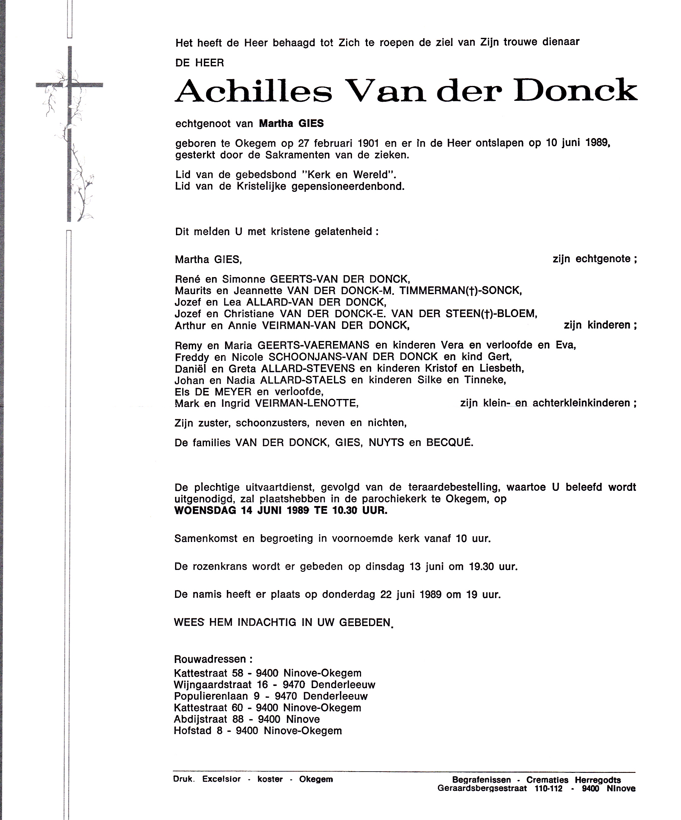 Van der Donck Achilles  