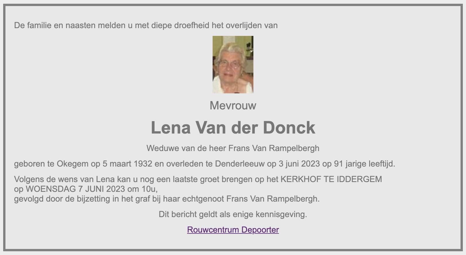 Van der Donck Lena