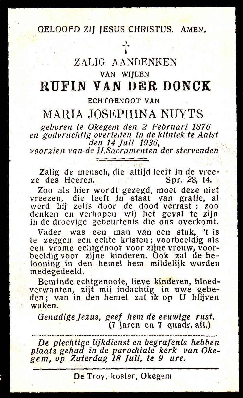 Van der Donck Rufin  