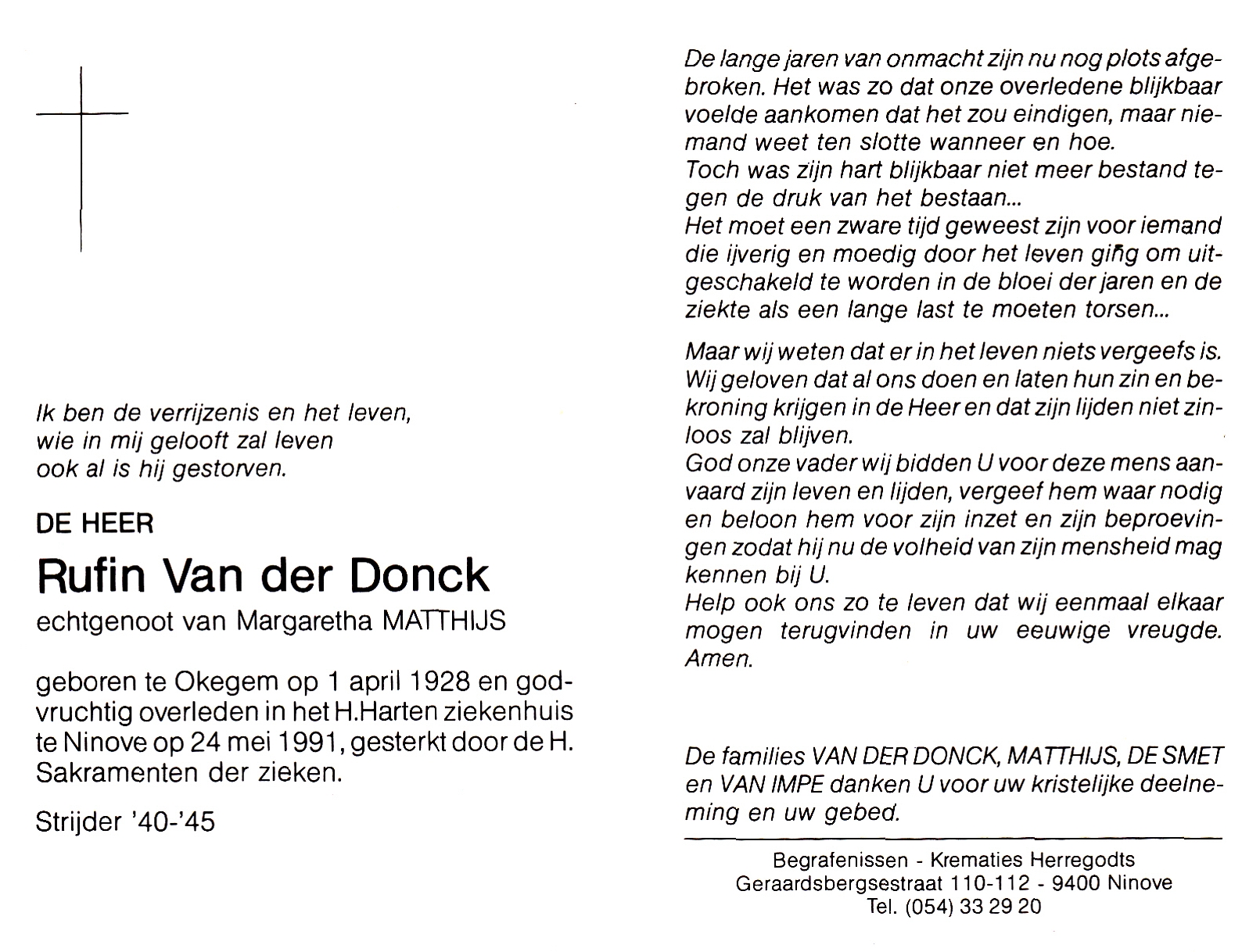 Van der Donck Rufin