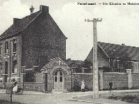 Het klooster en de meisjesschool te Nederhasselt (ca. 1930)