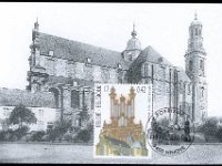 Ninove - Abdijkerk - Postzegel - Stempel