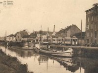 Ninove - De Dender met tram en kar