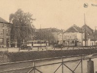 Ninove - De Dender met tram