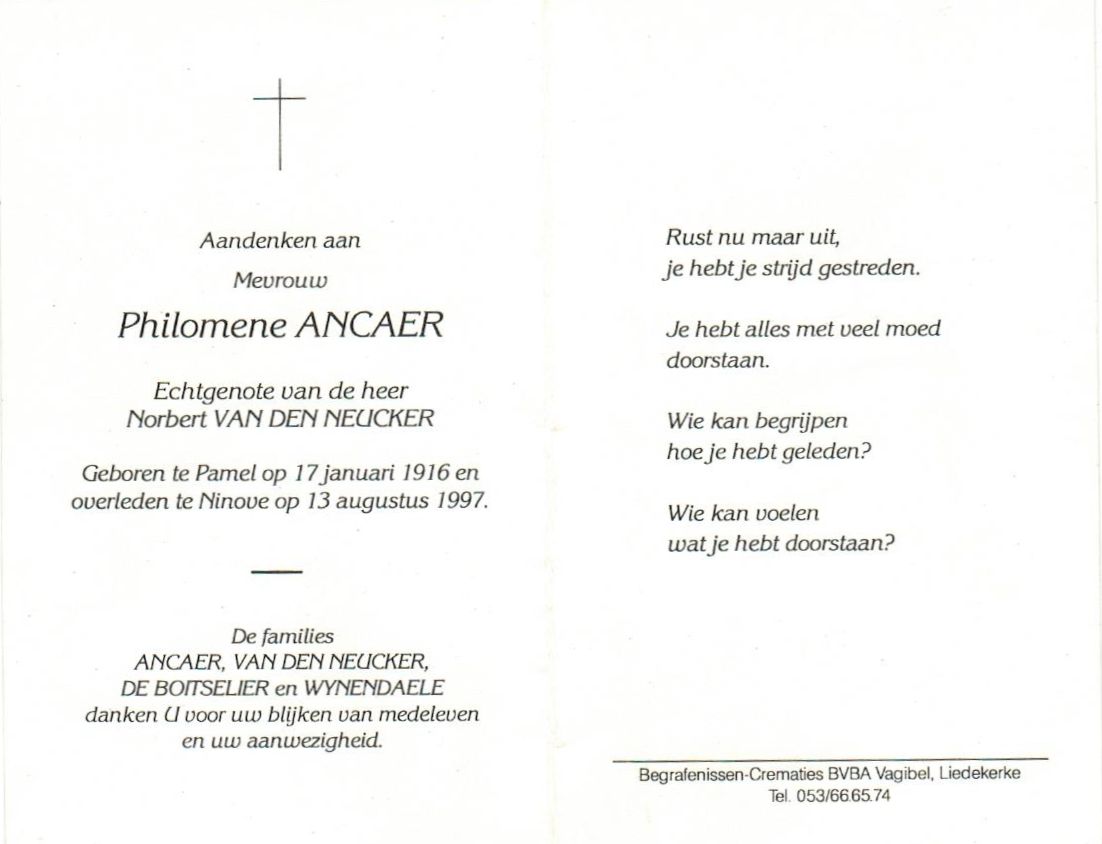 Ancaer Philomene