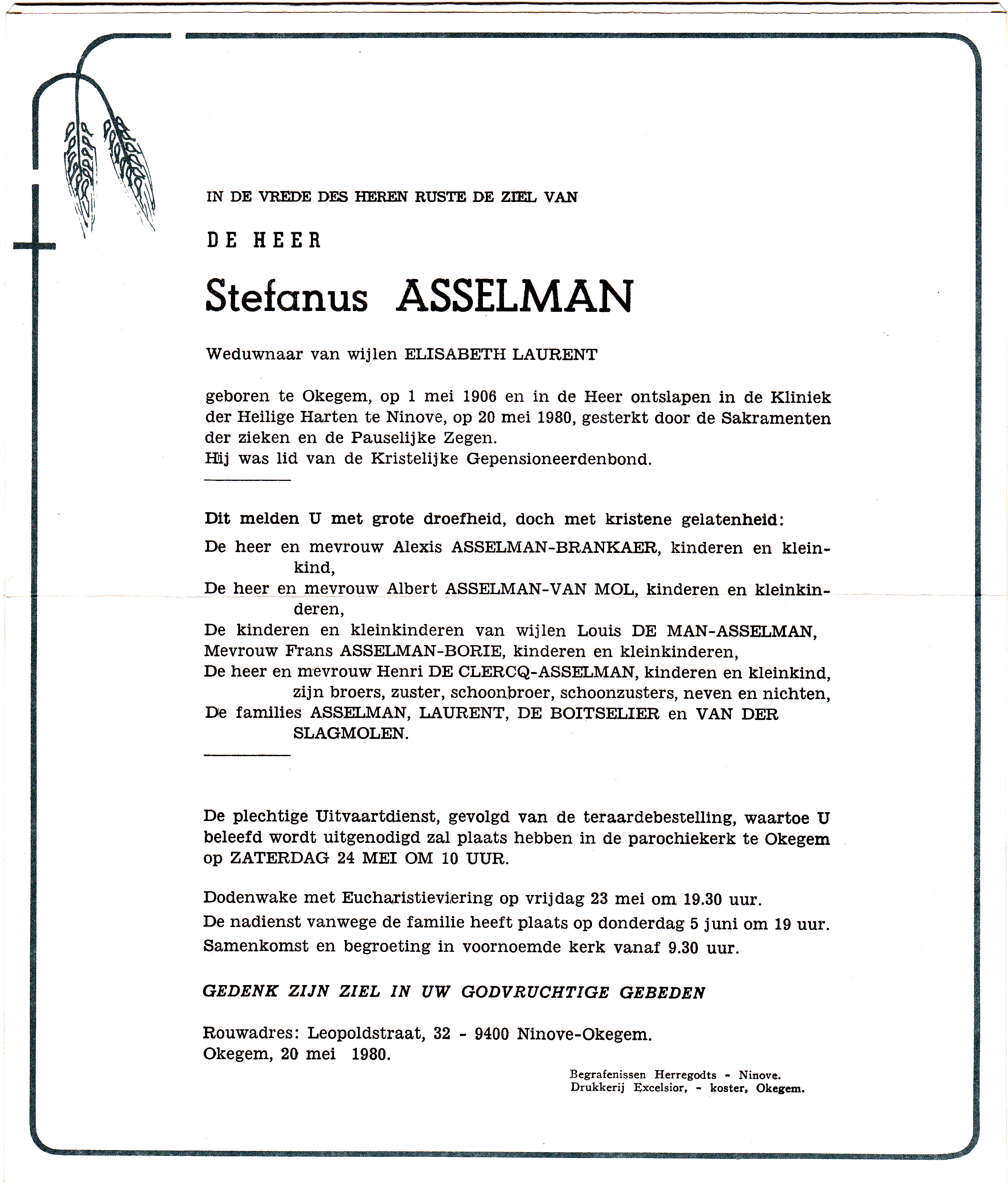 Asselman Stefanus 