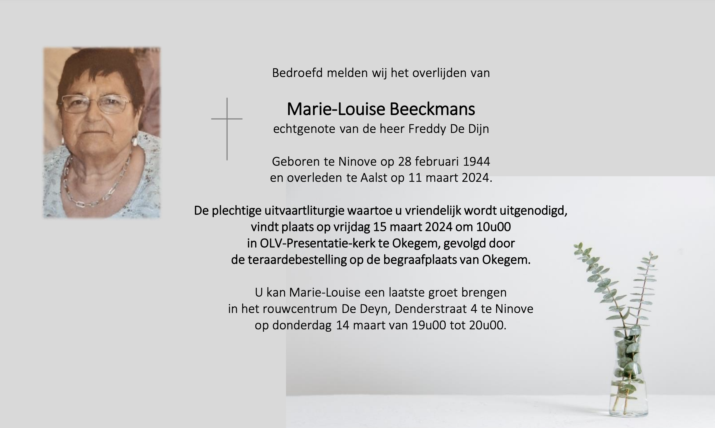 Beeckmans Marie-Louise 