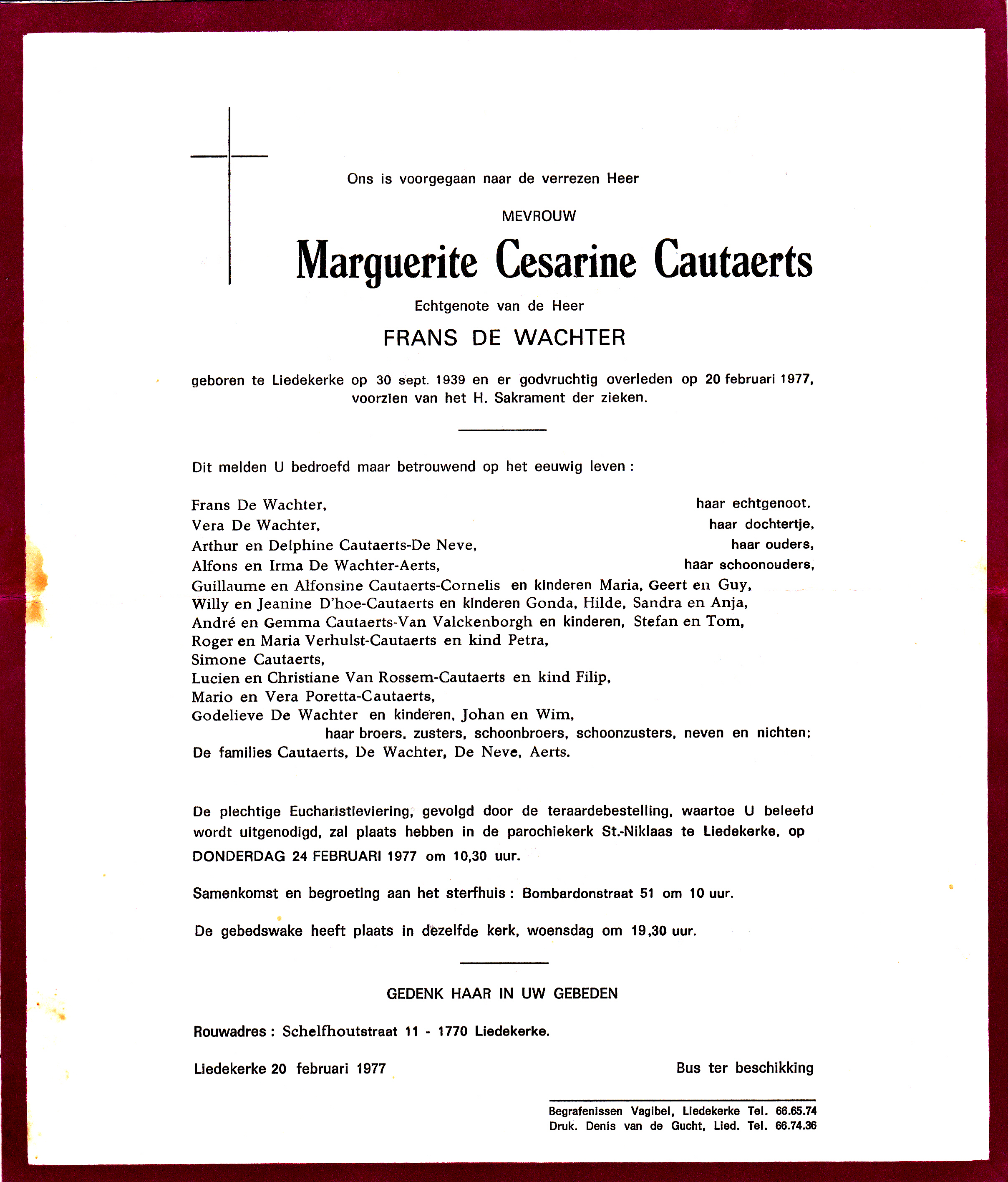 Cautaerts Marguerite Cesarine 
