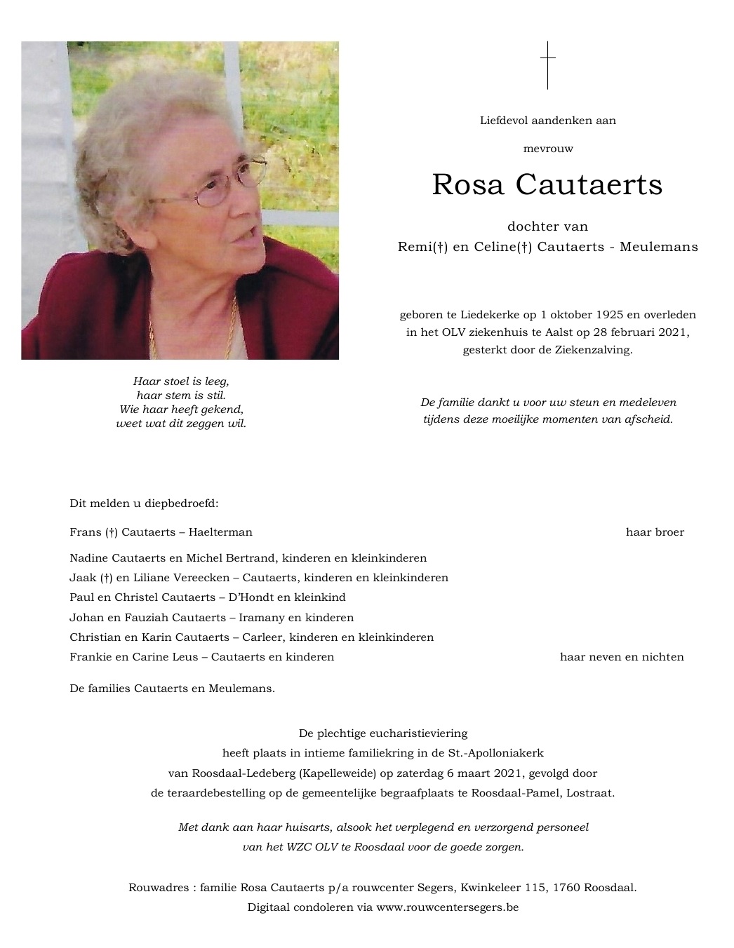 Cautaerts Rosa
