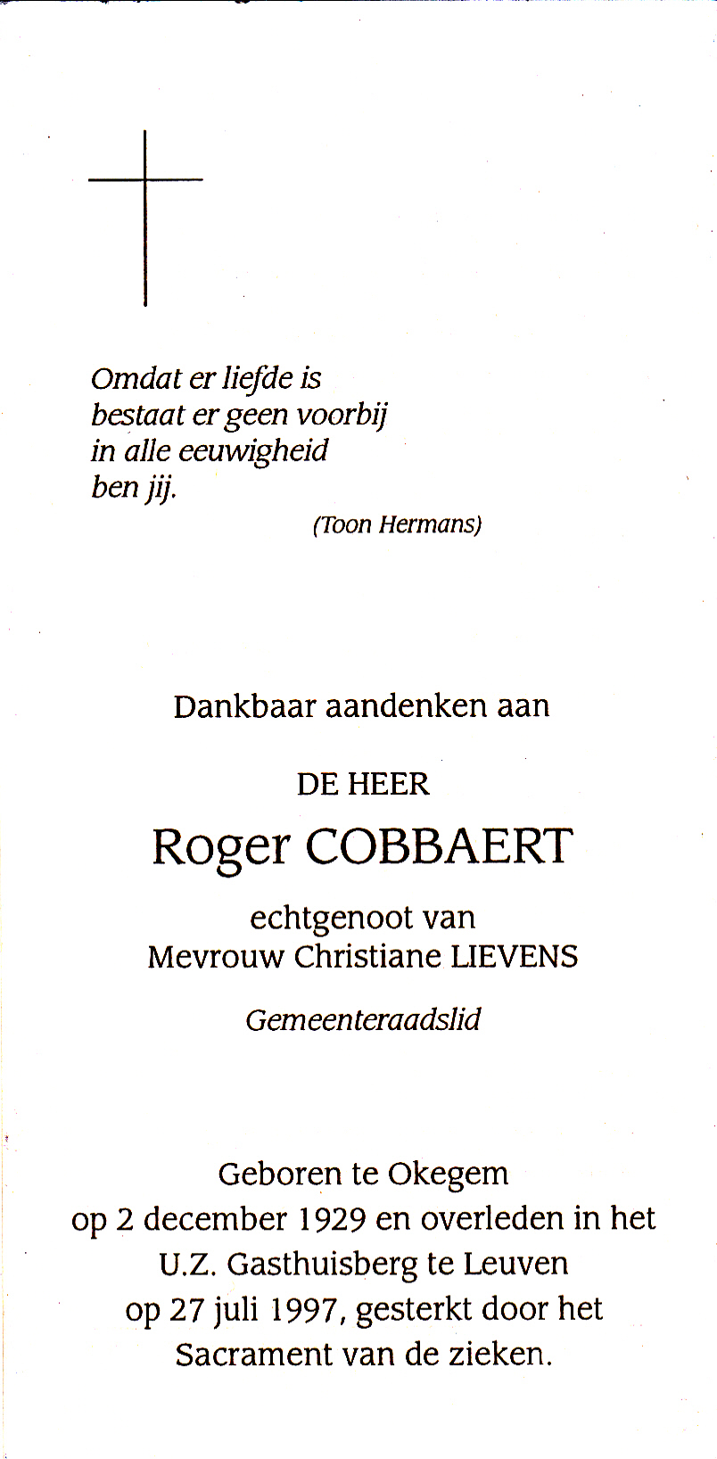 Cobbaert Roger 