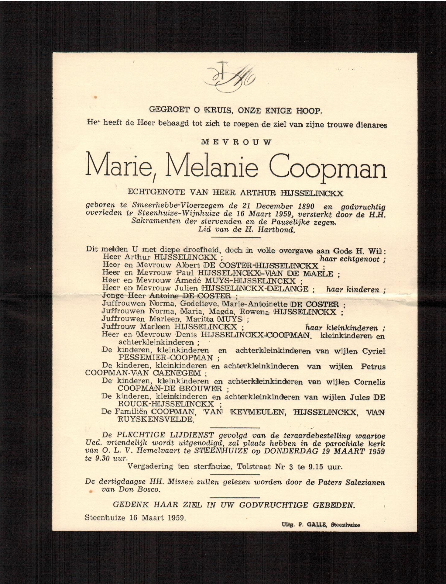 Coopman Marie Melanie