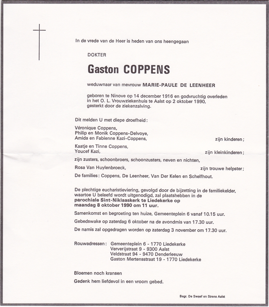 Coppens Gaston  
