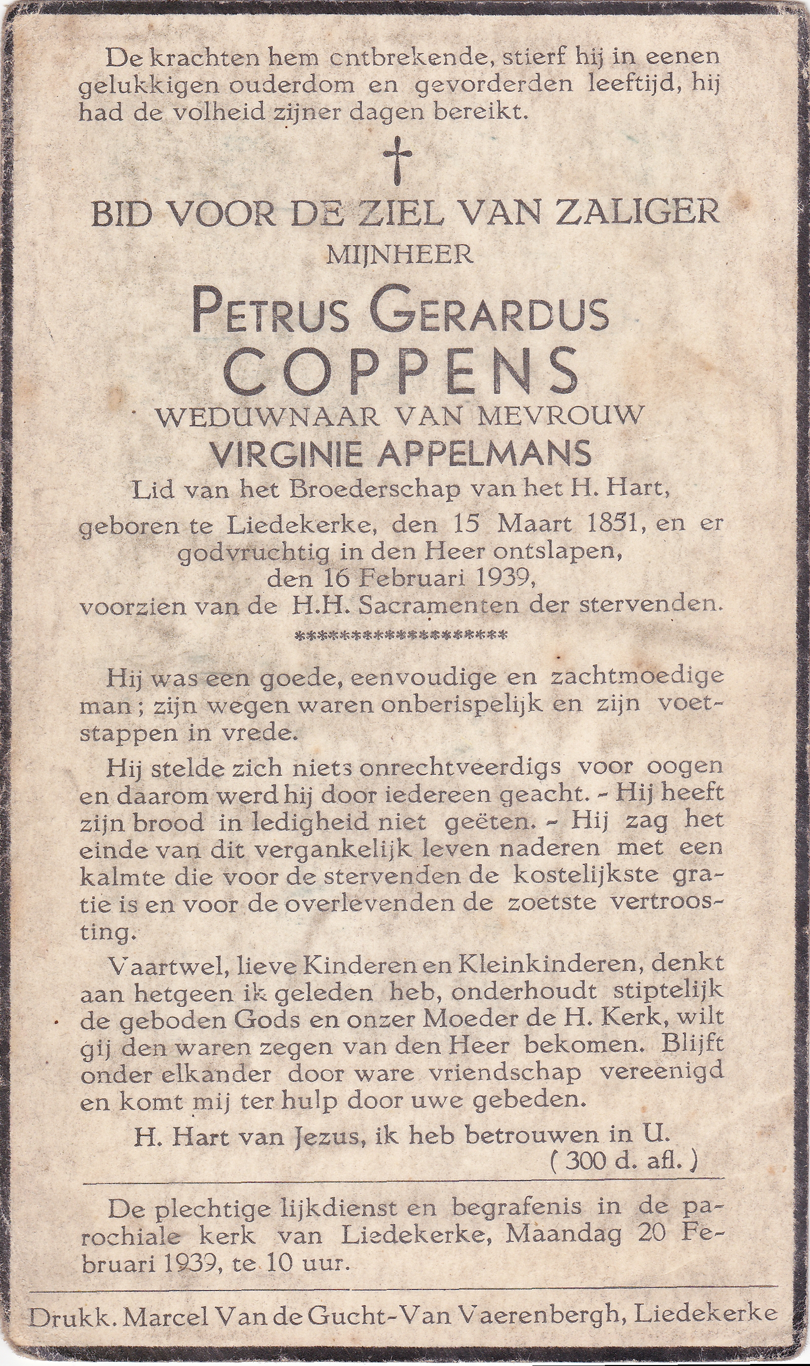 Coppens Petrus Gerardus