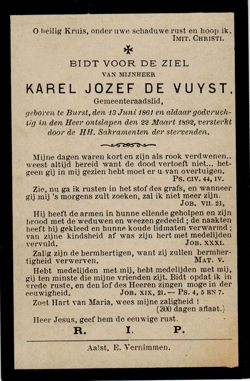 De Vuyst Karel Jozef