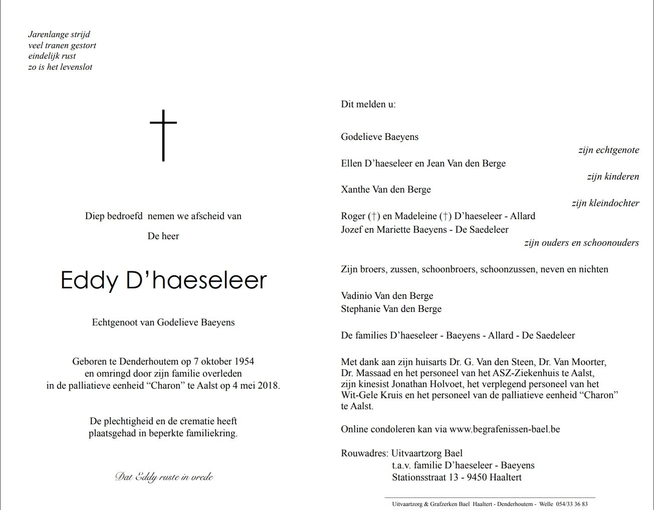 D'haeseleer Eddy