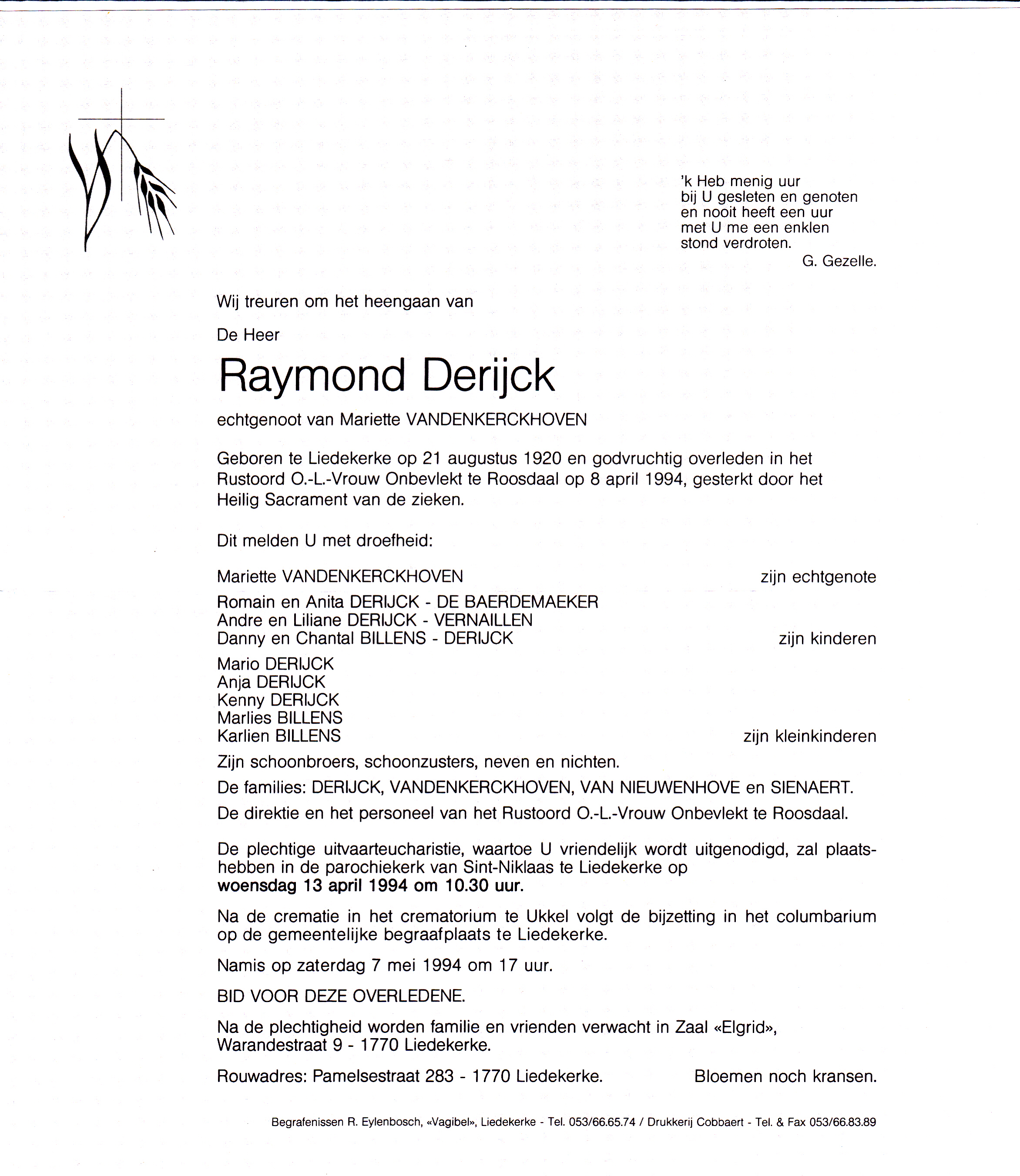 Derijck Raymond 