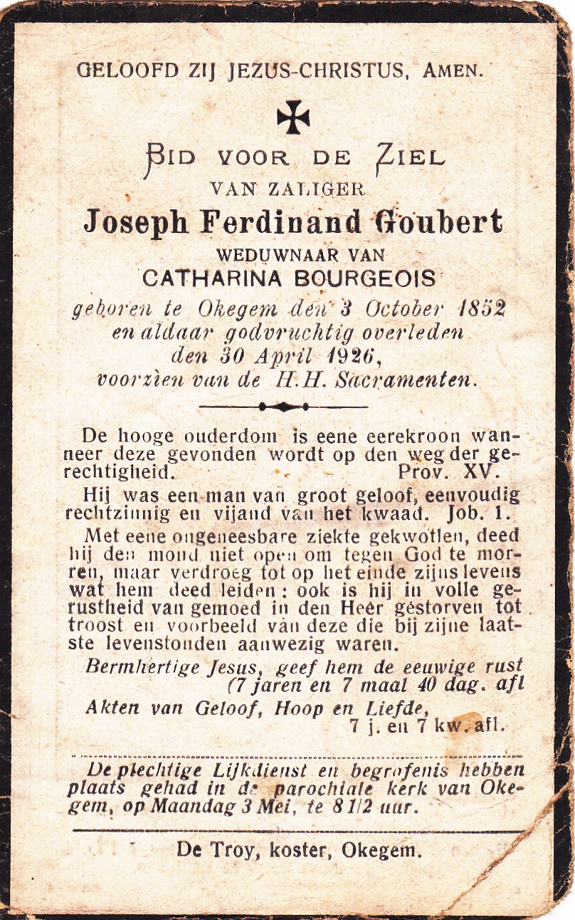 Goubert Joseph Ferdinand