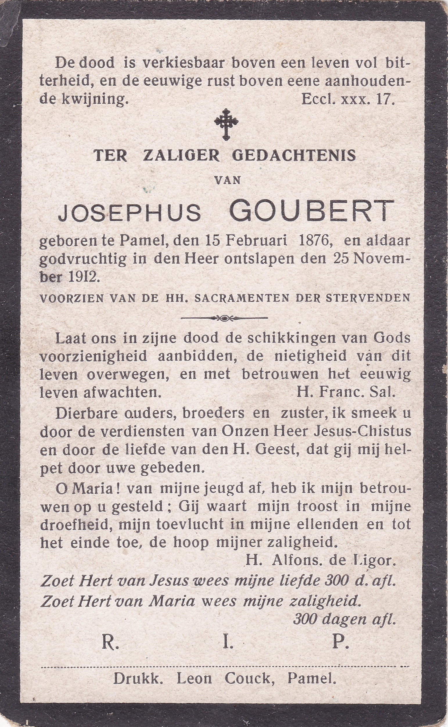 Goubert Josephus