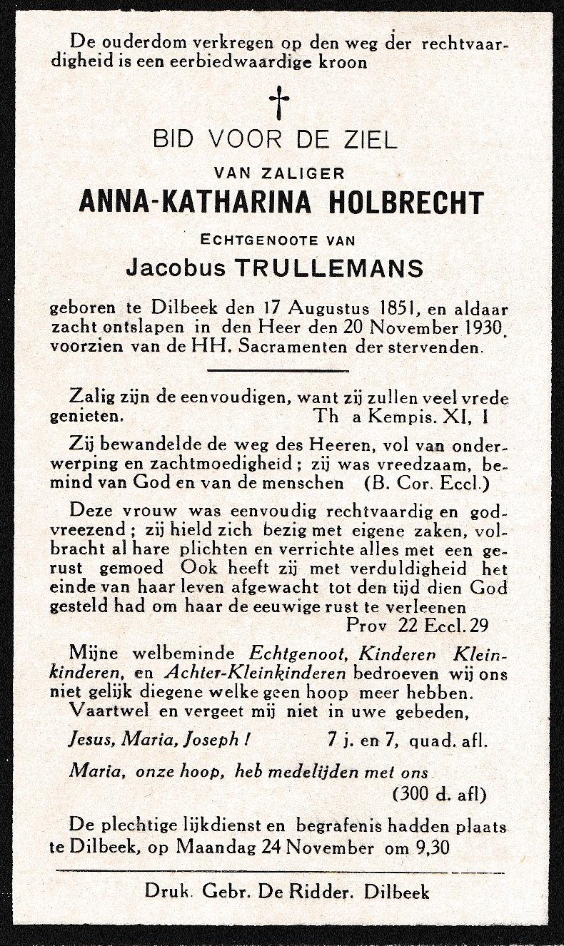 Holbrecht Anna Katharina