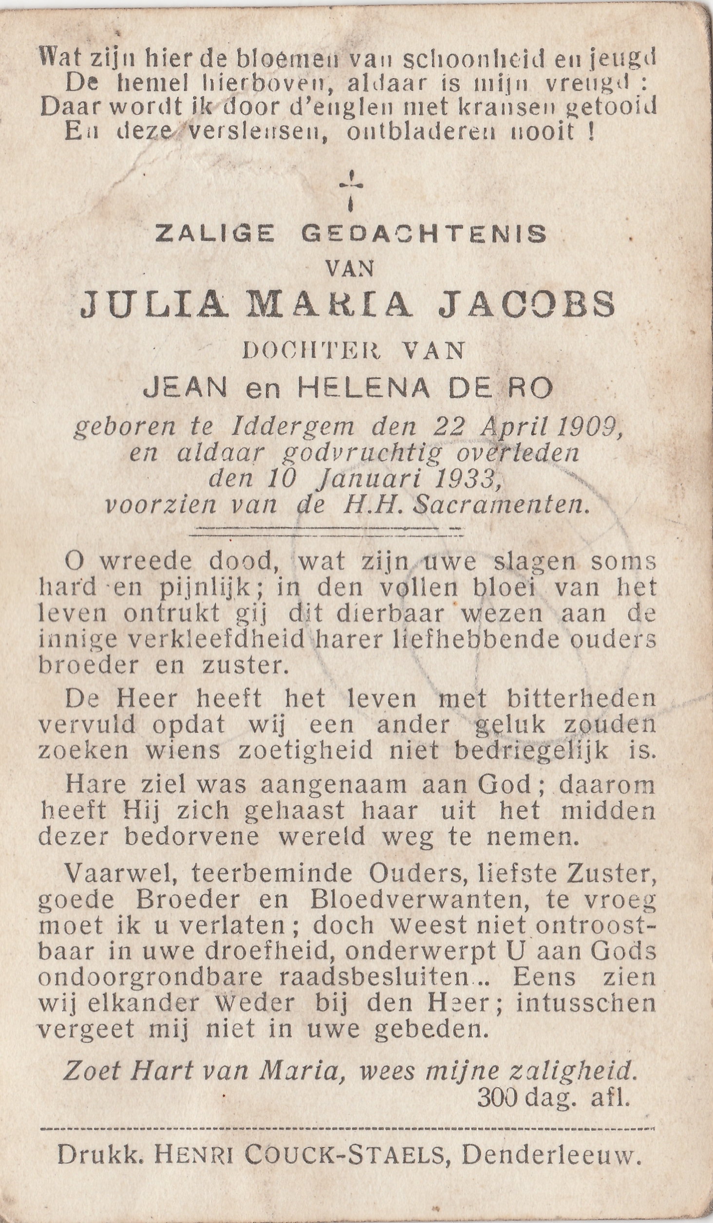 Jacobs Maria Julia