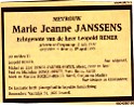 Janssens Marie Jeanne