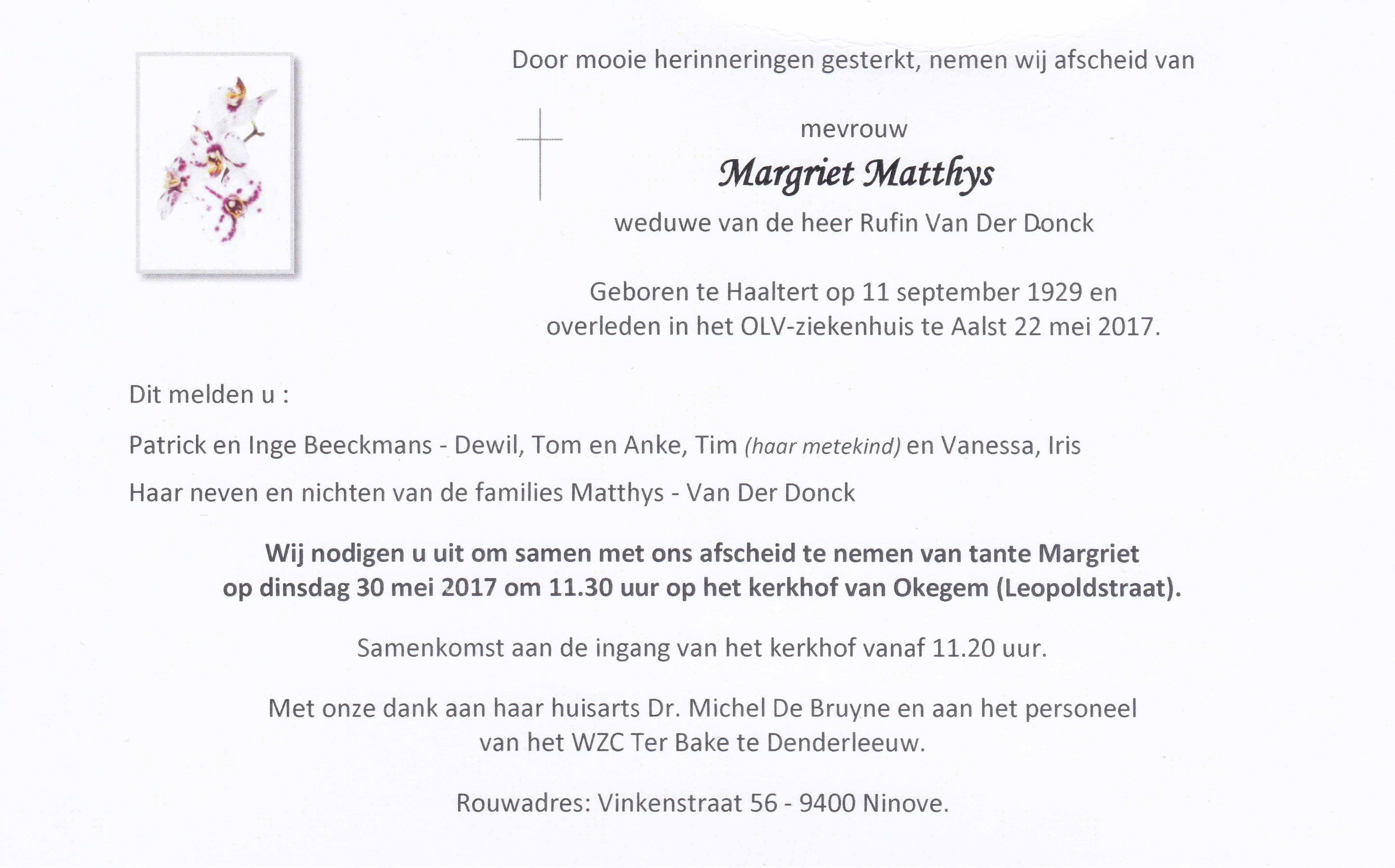 Matthys Margriet  