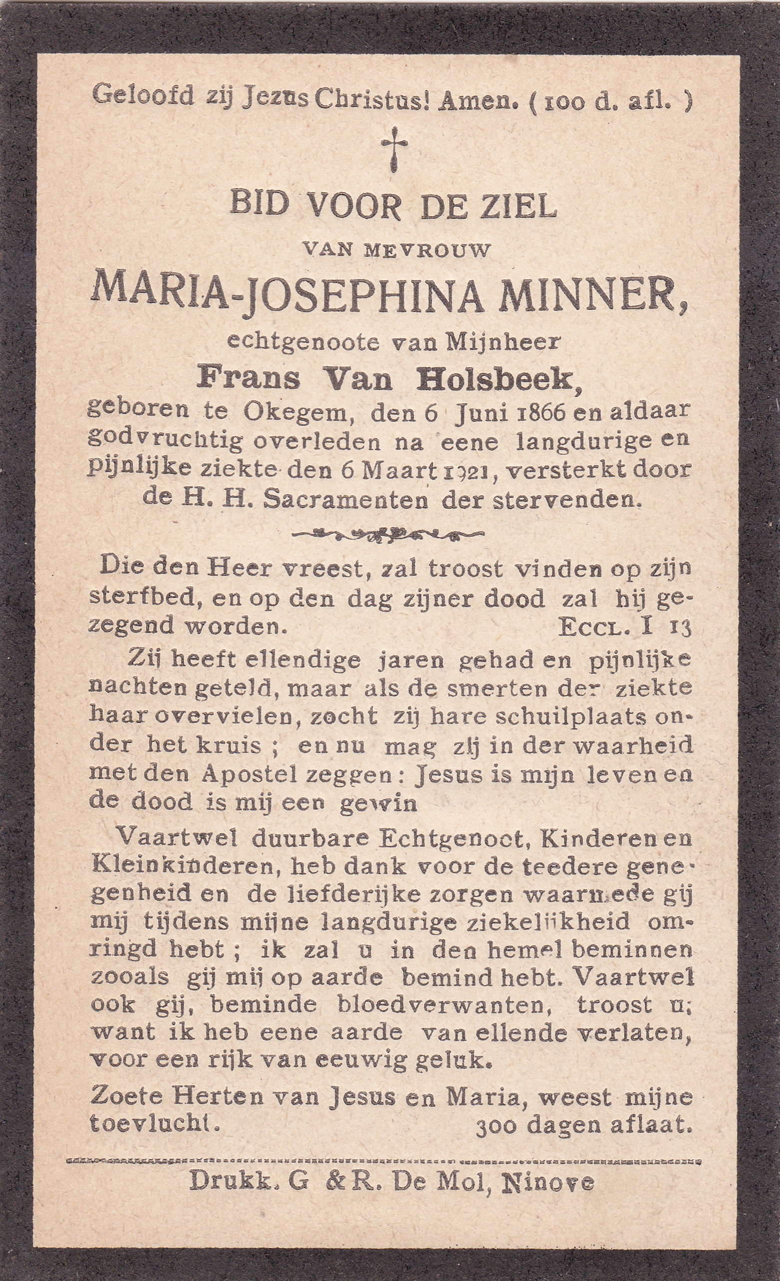 Minner Maria Josephina