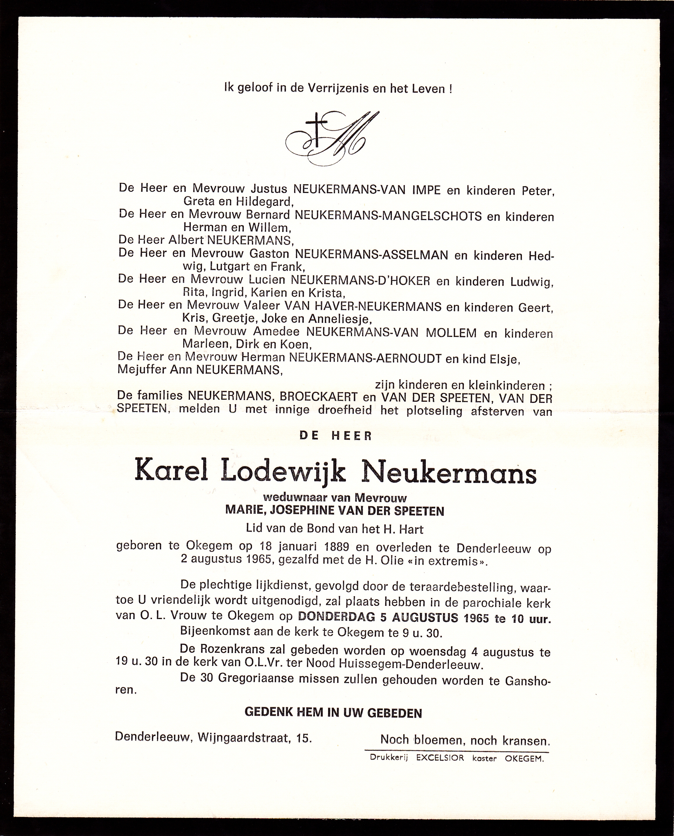 Neukermans Karel Lodewijk 