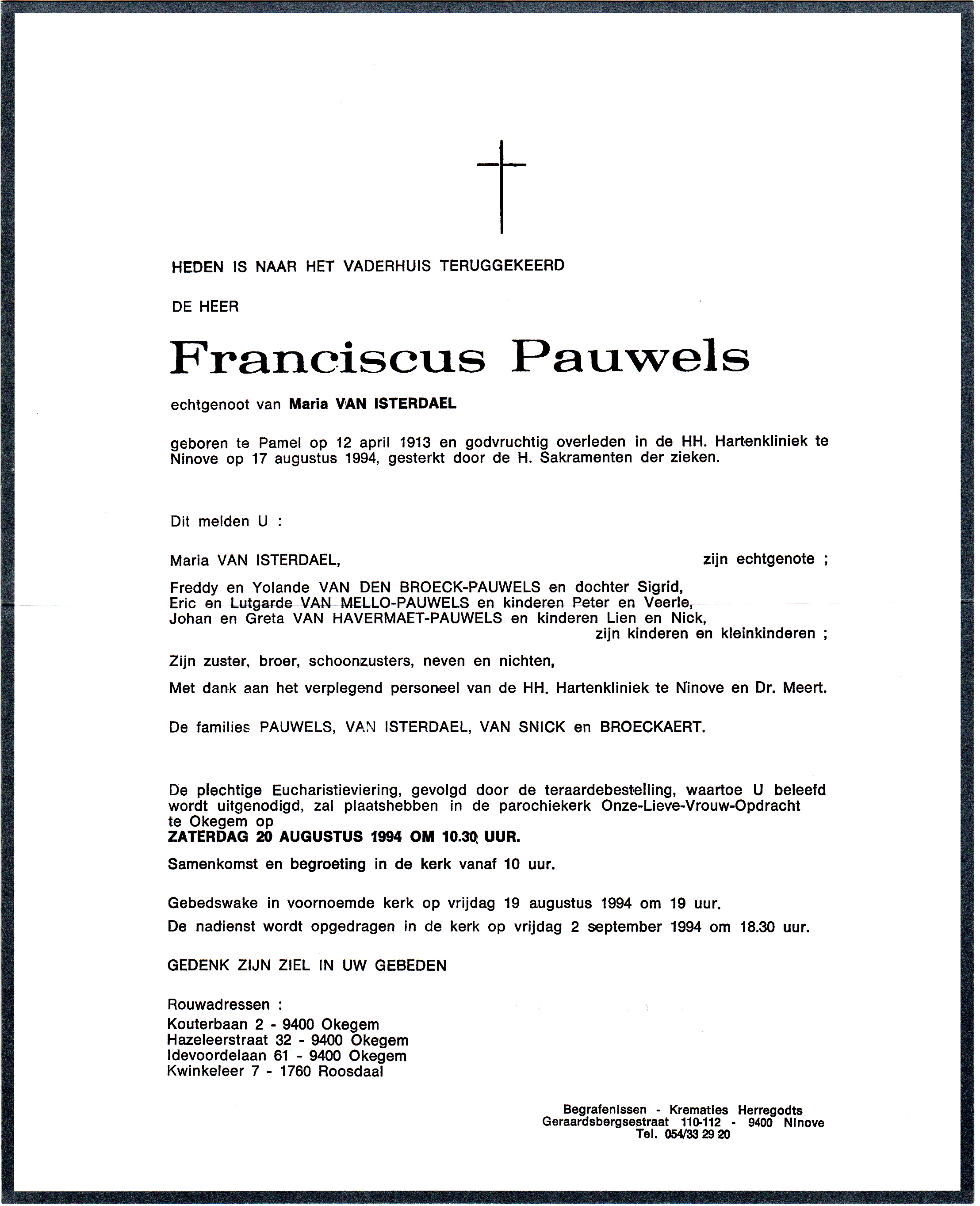Pauwels Franciscus 