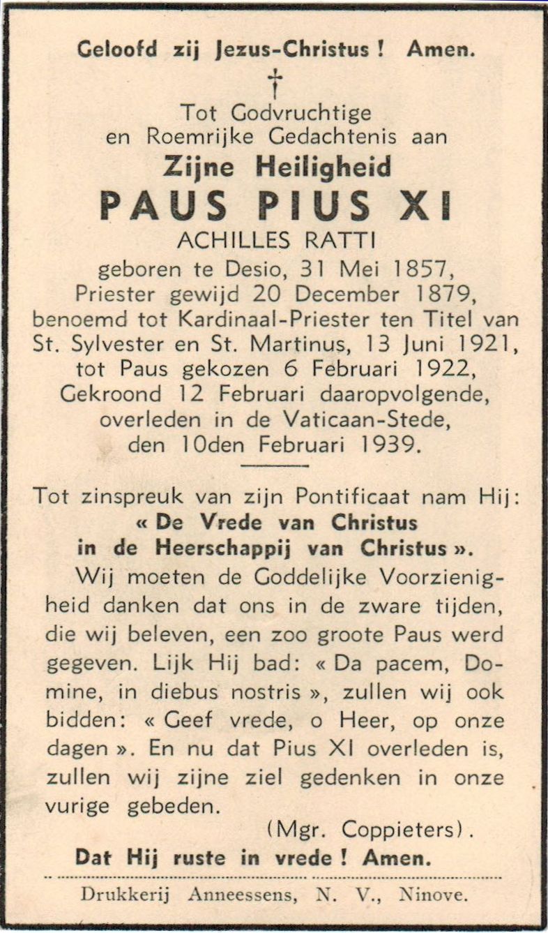 Pius XI 