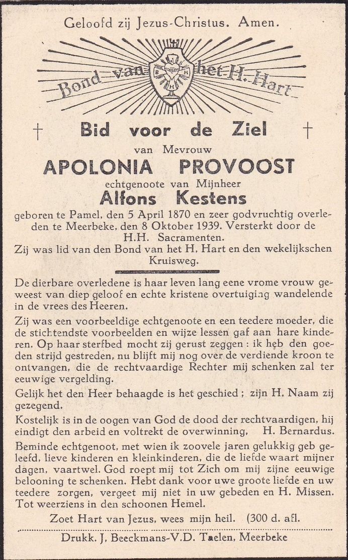 Provoost Apolonia