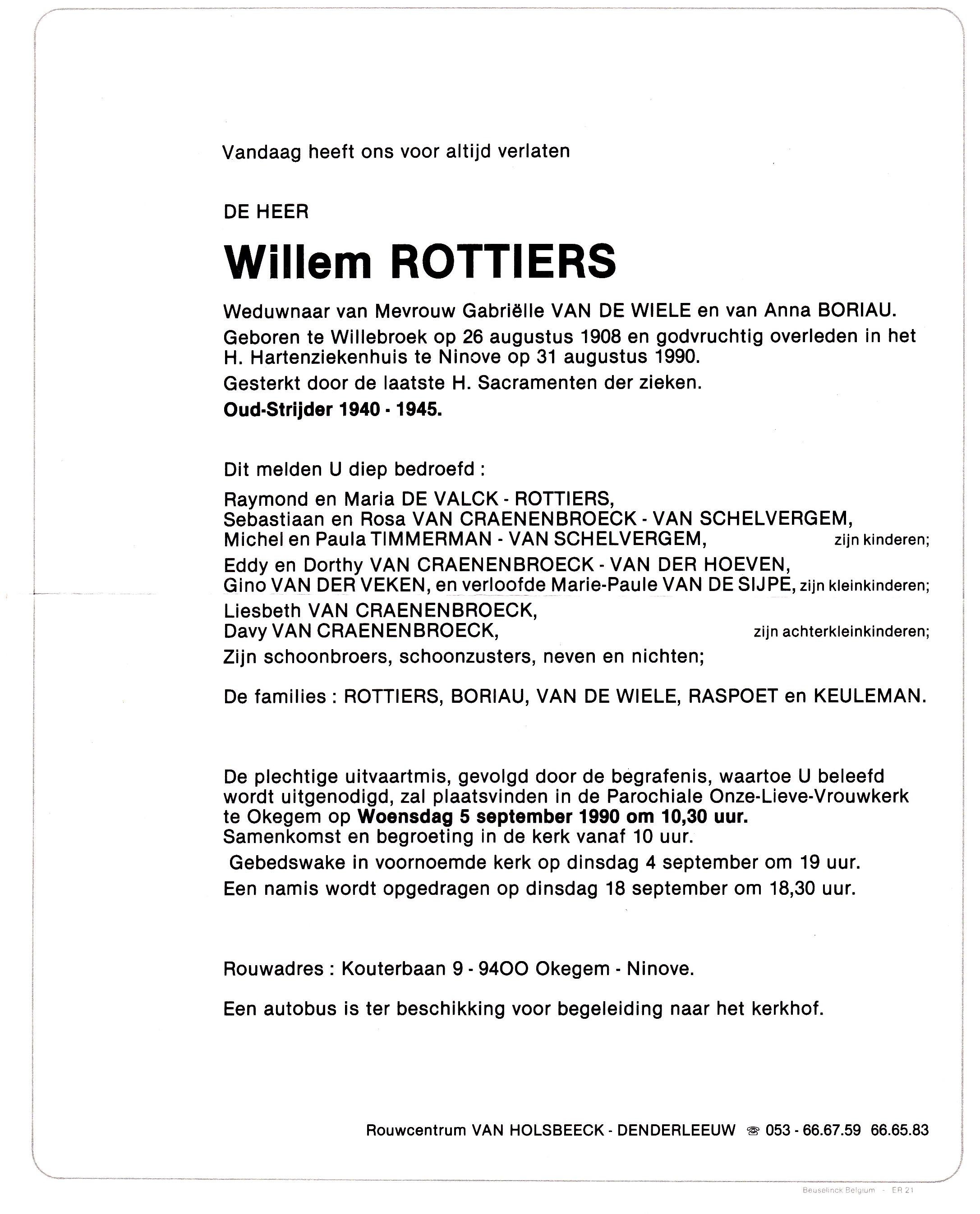 Rottiers Willem 