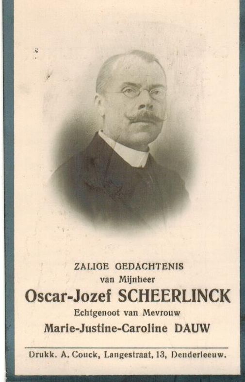 Scheerlinck Oscar Jozef    
