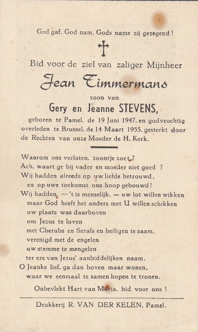 Timmermans Jean