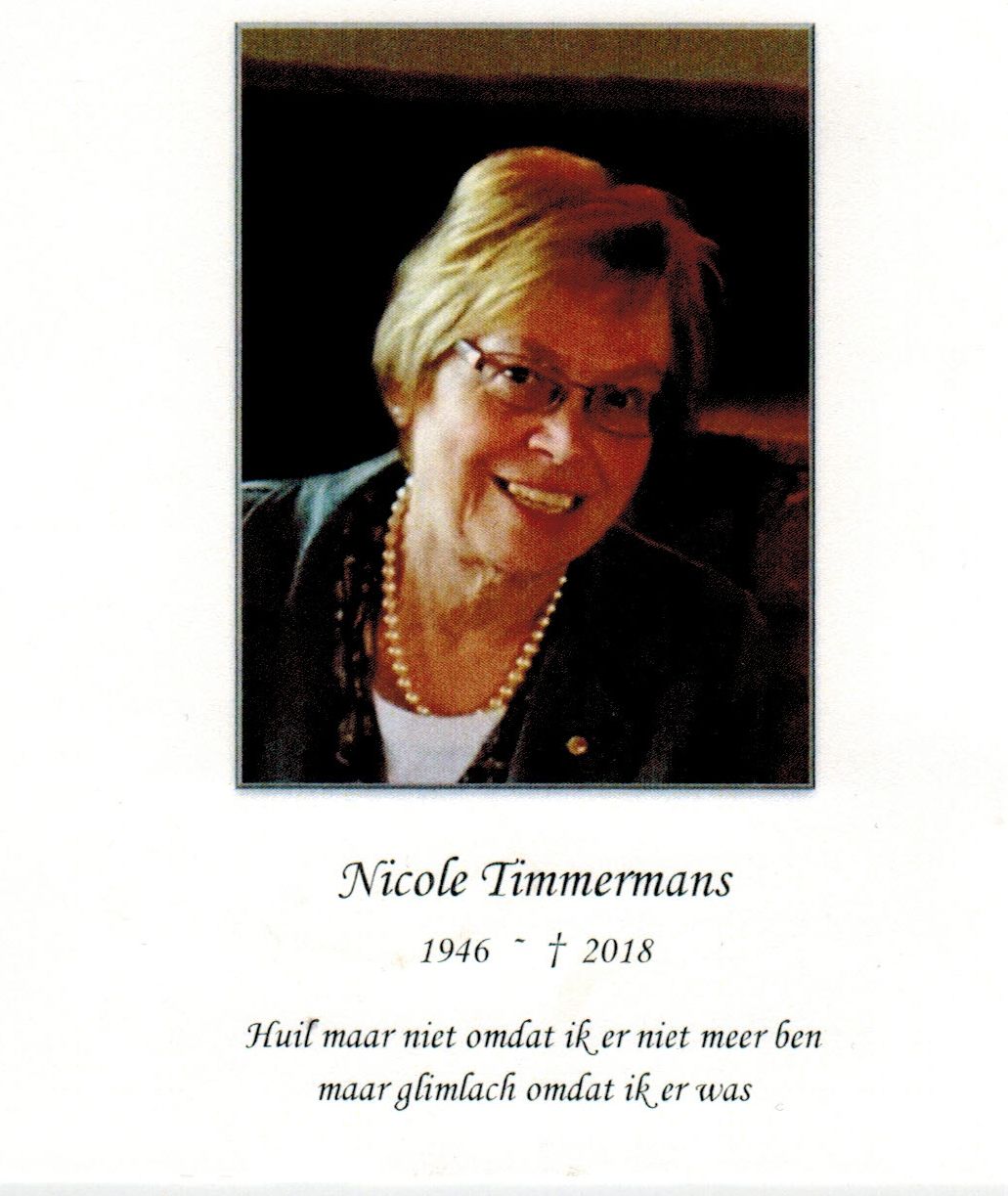Timmermans Nicole   