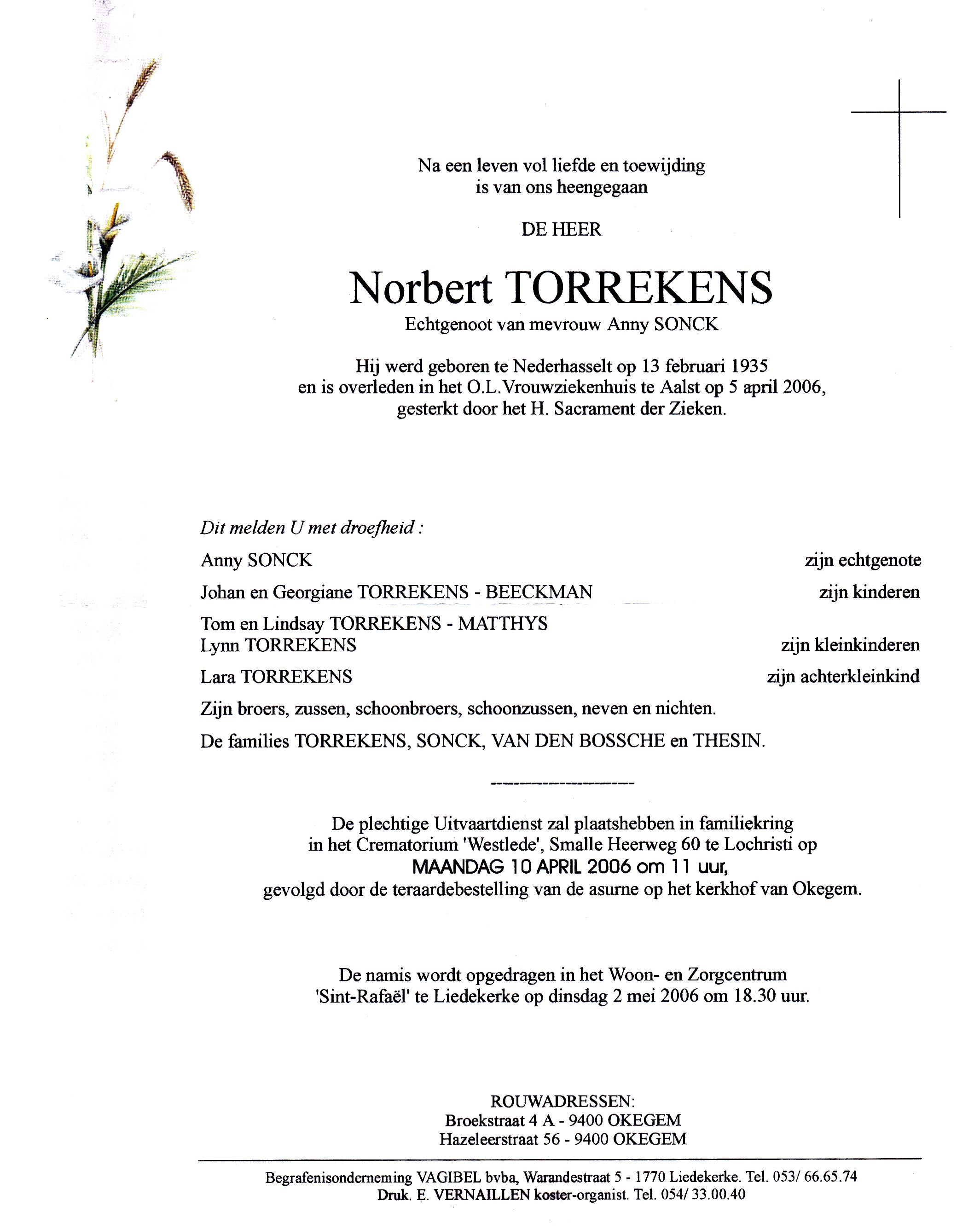 Torrekens Norbert 
