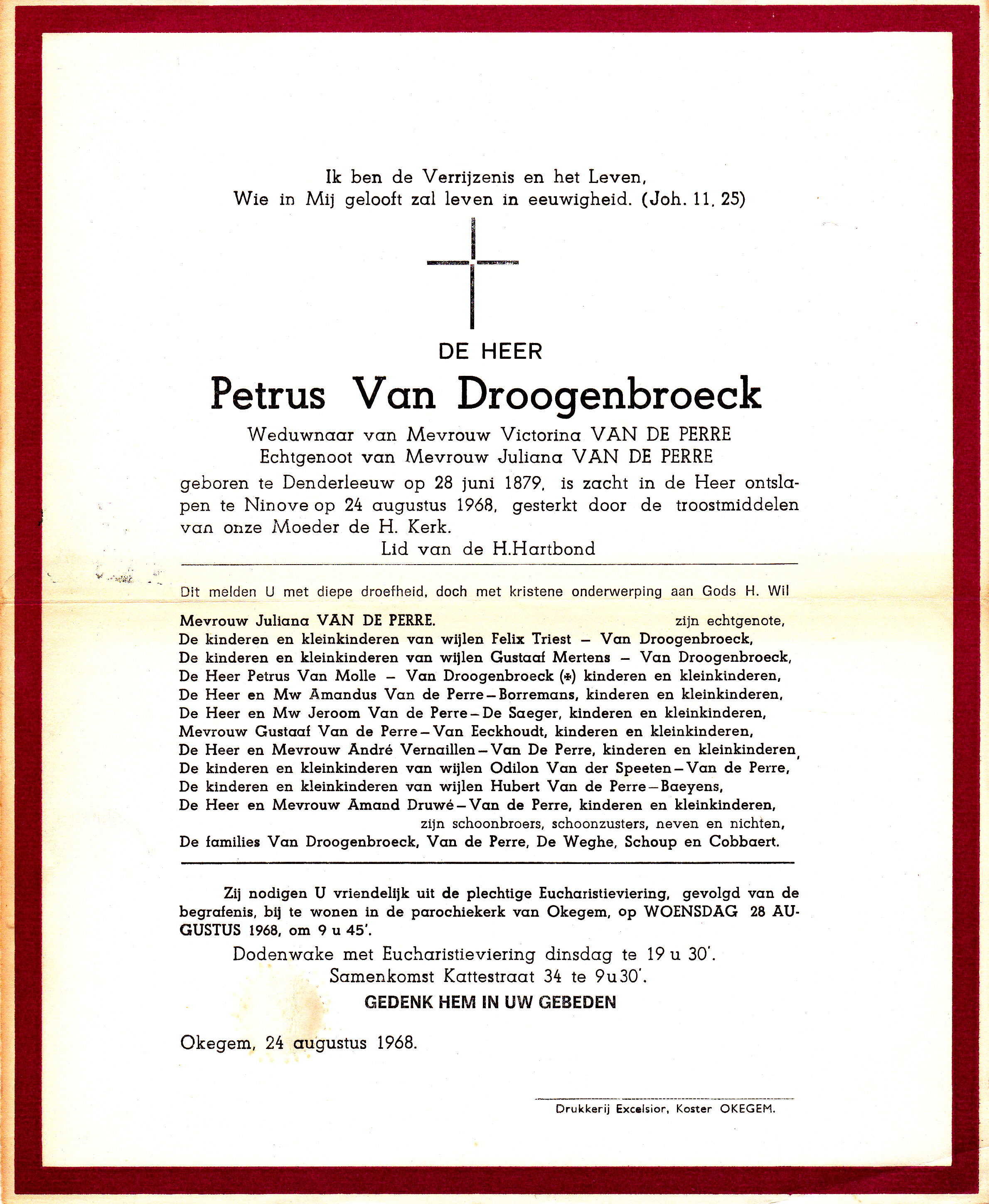 Van Droogenbroeck Petrus  (x VDP)