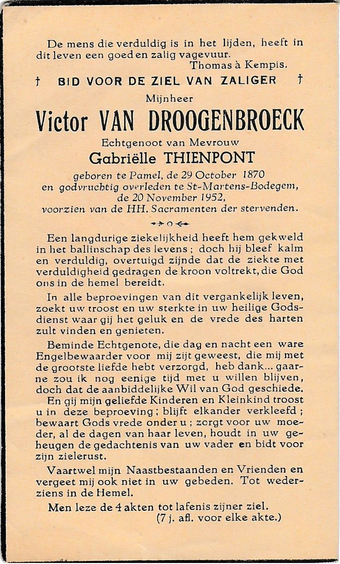 Van Droogenbroeck Victor