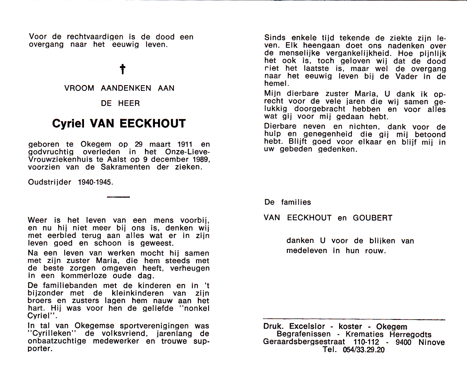 Van Eeckhout Cyriel