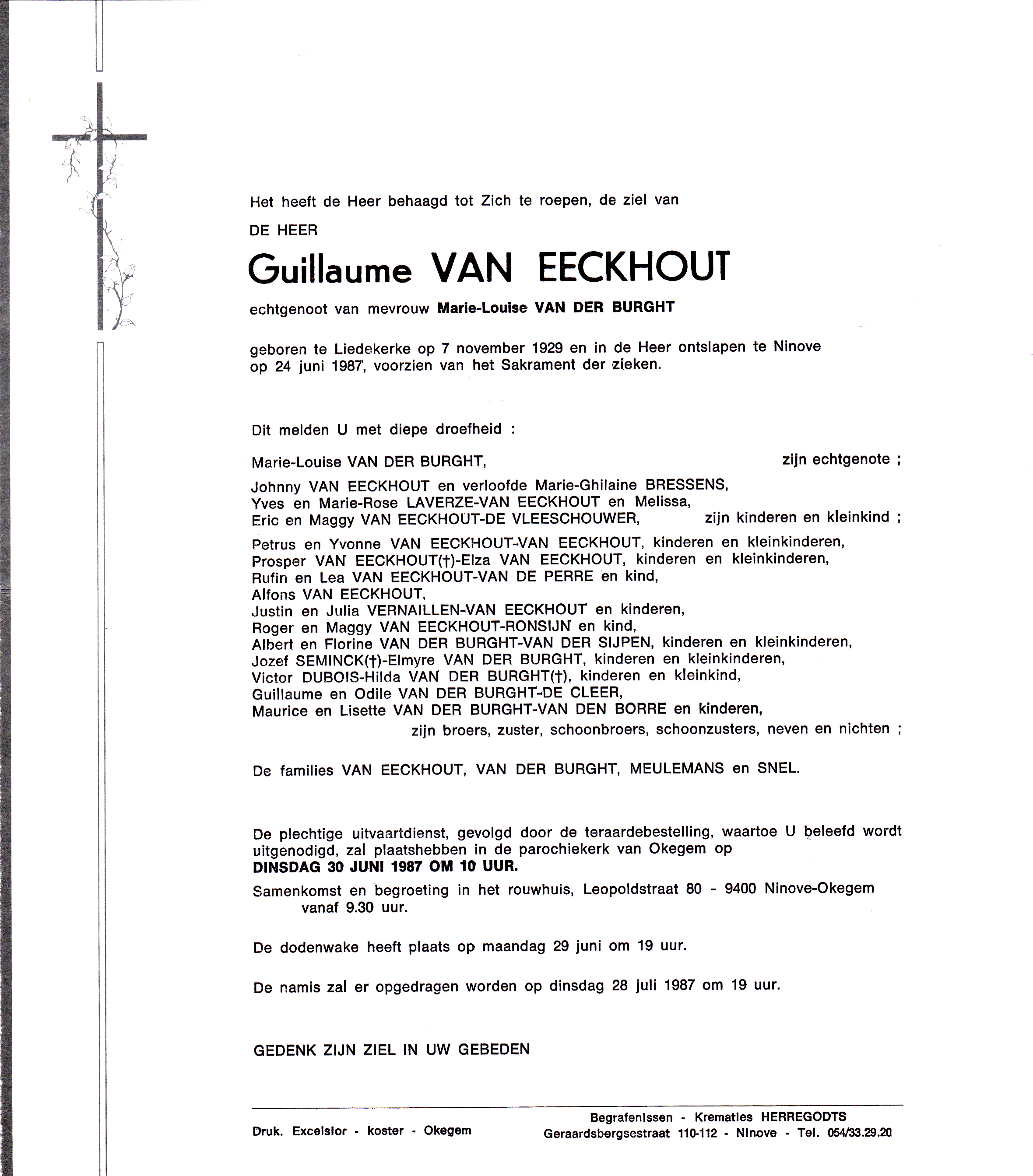 Van Eeckhout Guillaume  
