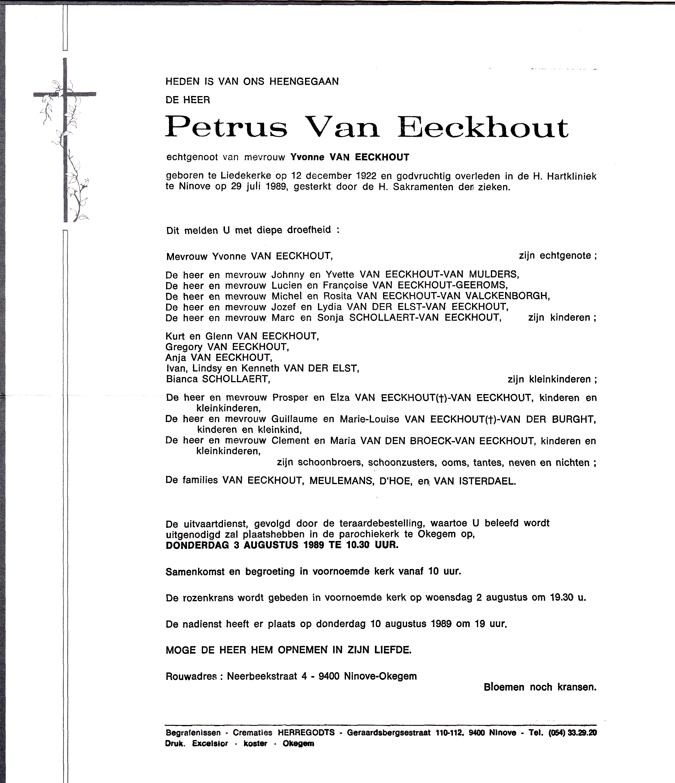 Van Eeckhout Petrus 