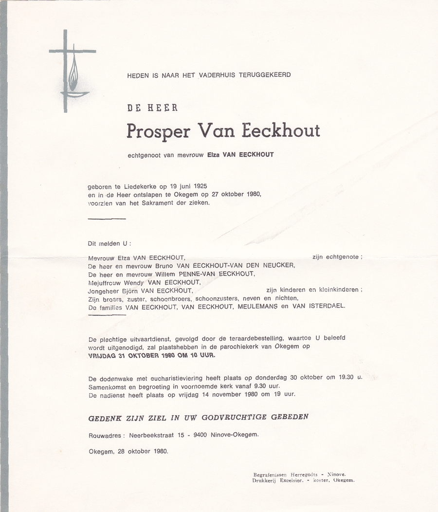 Van Eeckhout Prosper  