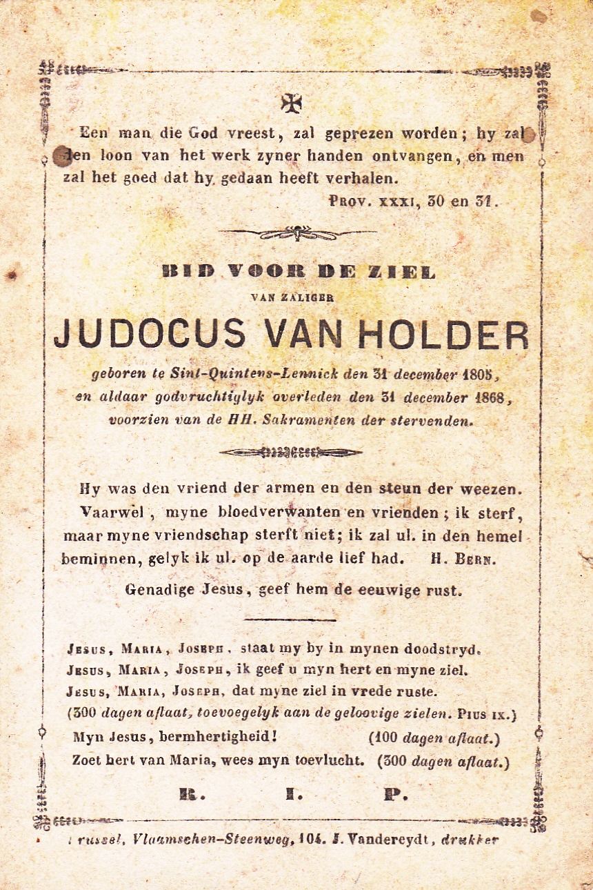 Van Holder Judocus