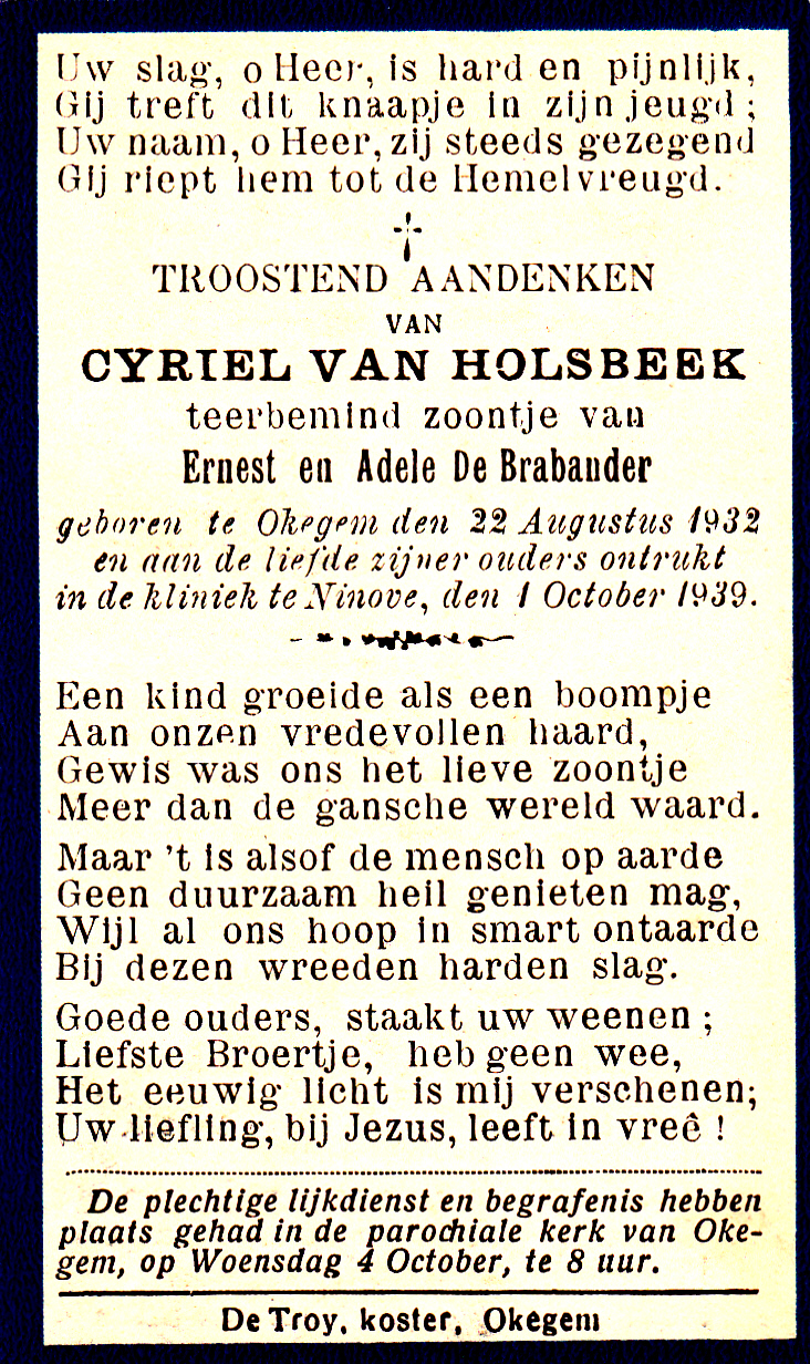 Van Holsbeek Cyriel 